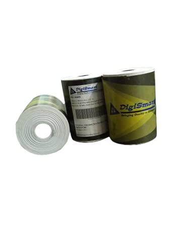 DIGISMART POS ROLLS 7840 PR (3 inch) 78mm X 40mm 50 Mtr Ideal for pos billing, cash register machine, ATMs, Kiosks billing , Clear & Crisp Printing & BPA Free product 70 Gsm