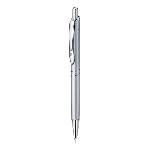 FLAIR Milano Designer Ball Pen Box Pack | Metal Body With Stylish Design | Retractable Mechanism For Smudge Free Writing | Durable, Refillable Pen | Blue Ink, Pack of 1