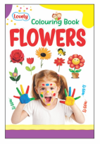 Kamal Lovely Colouring book of Flowers | Paperback, Kamal Book Depot | Smart Books For Smart Kids |