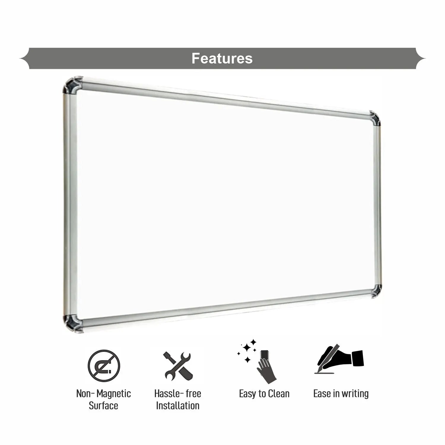 Digismart Board Whiteboard Nova Channel for Office, Home & School Aluminum Frame (Pack of 1) (Non Magnetic) - Image #8