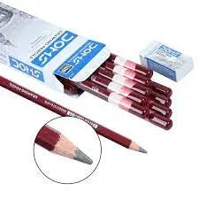 DOMS DRAWING PENCIL 10B ( 10 pcs / pack ) - Image #1