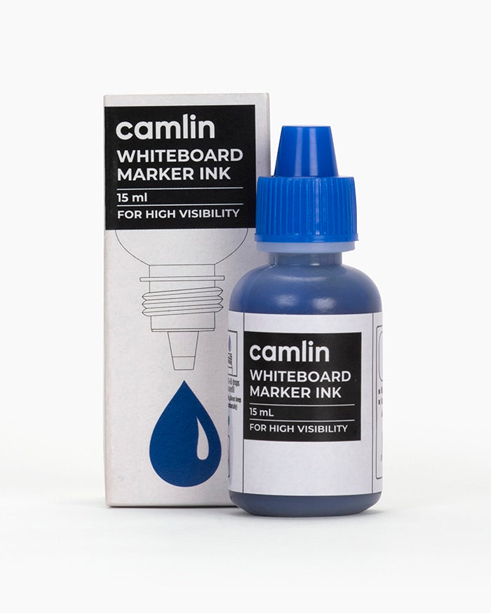Camlin White Board Marker Ink 15ml | Refill Ink | Bold & Smooth Writing | Ideal for Office, School & Home