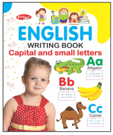 Kamal English Writing Book Of Capital & Small Letters | Smart Books For Smart Kids | Pack of 1