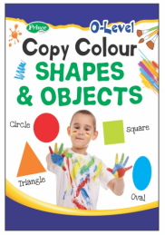 Kamal Zero Level Colouring Books of Copy Shapes & Objects | Smart Books For Smart Kids |