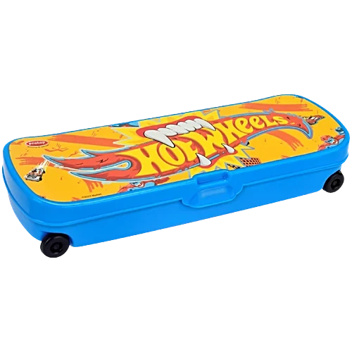 Pratap Skate Box Pencil Box - Hotwheels, 1 pc