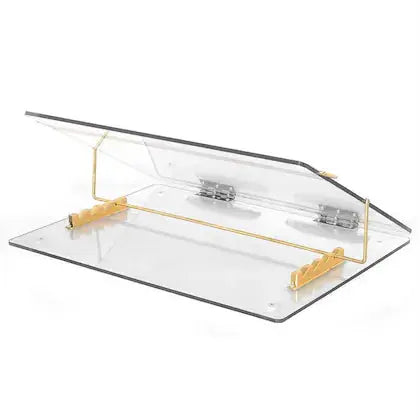 Kebica Stationery Transparent Acrylic Table Top Elevator Writing Desk With Adjustable - Image #3