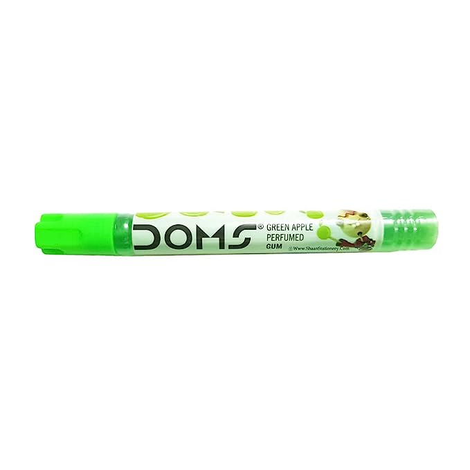 DOMS Non-Toxic Perfumed Gums Jar Pack Glue Stick | Perfumed Gum Tube with 5 Different Fragrances | Contains 50 Gum Tubes of 20 ml Each