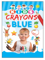 Kamal Kids Crayons Colouring Book of Red color, Green color, Pink color, Blue color | Paperback, Kamal Book Depot | Smart Books For Smart Kids | SET of 4 Books