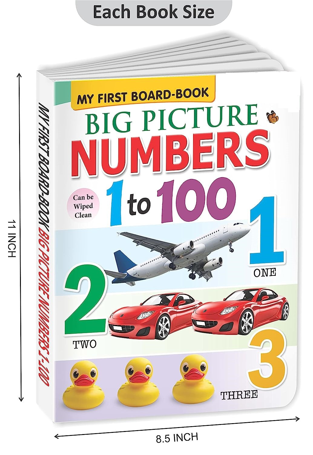 Kamal My First Big Picture Numbers 1 to 100 Board Book