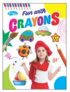 Kamal Crayons Colouring Books For Kids | Smart Books For Smart Kids | Paperback, Kamal Book Depot | Set of 8 Books