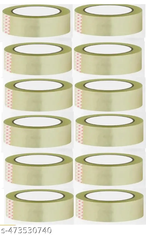 Digismart Premium BOPP Packing Tape  – 3/4"  60 Meters | 36 Micron | Strong Adhesive for Packaging & Shipping