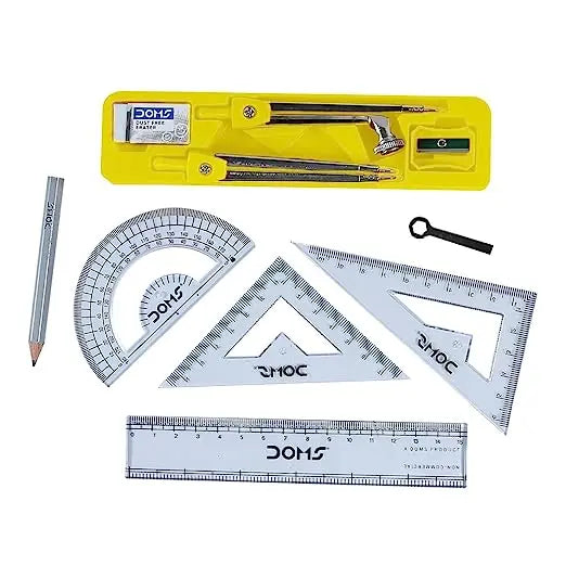 Doms Geomiti Mathematical Drawing Instrument Geometry Box - Image #3