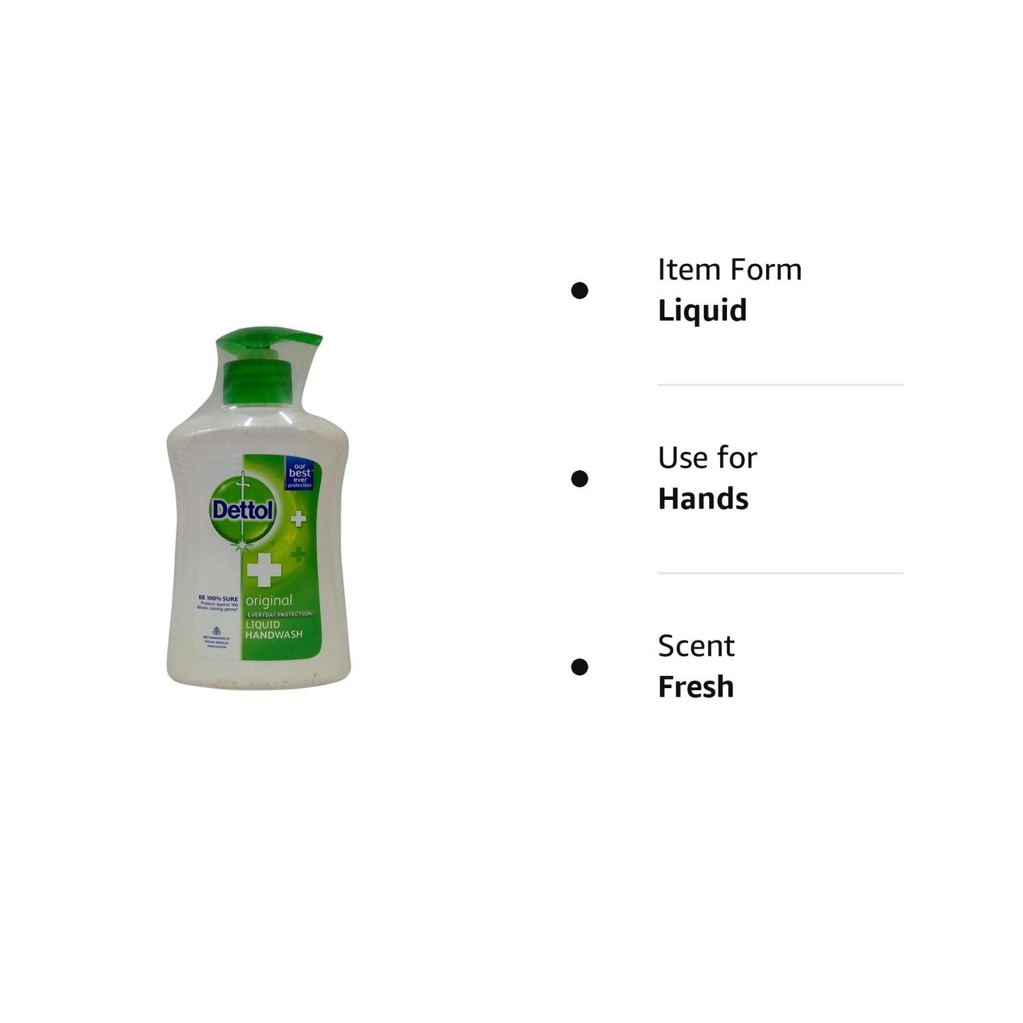 Dettol Liquid Hand Wash - Original, 200ml Bottle