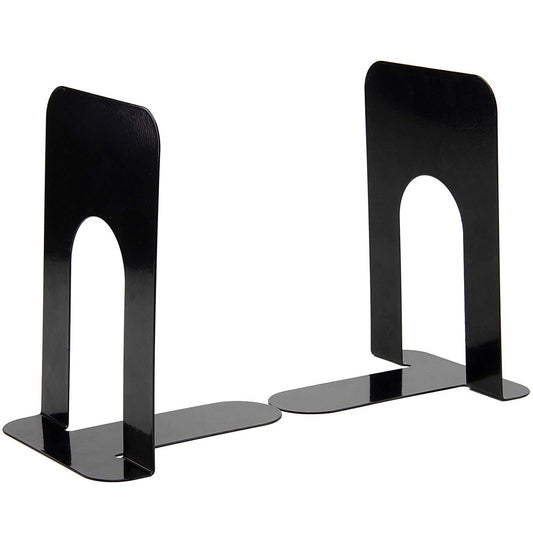 Kebica Metal Bookend for Shelves Heavy Duty (Black) ( Single Piece )