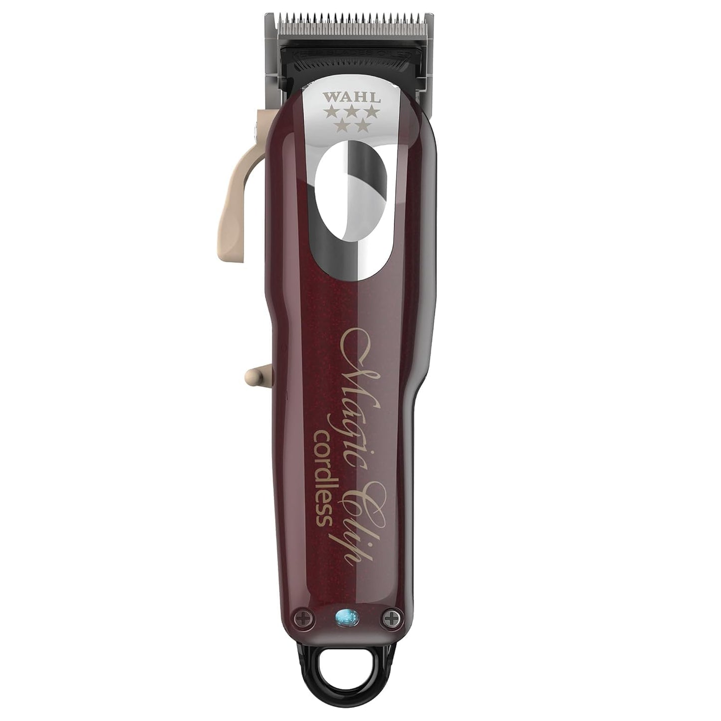 Wahl India 08148-324 Cord/Cordless India Professional Magic Clipper; 0.5-1.2 mm cutting lengths; 90 minute run time; Maroon