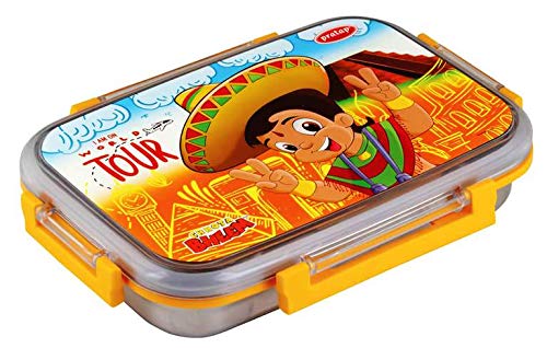 Pratap Stainless Steel Tablet Lunch Box with Inner Steel Container