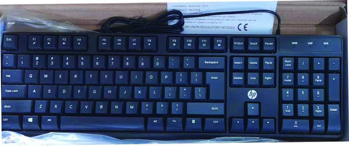 HP Wired Keyboard USB HP 801 (2U2H3P3)