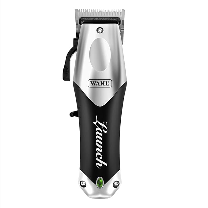 Wahl Launch Professional Clipper, Cord/Cordless Operation, 6000 RPM Powerful Motor, Full Steel Taper Blade, Lightweight and Compact, Smart LED Indicator, 2 Hours Runtime, 2 Years Warranty, 02240L-024