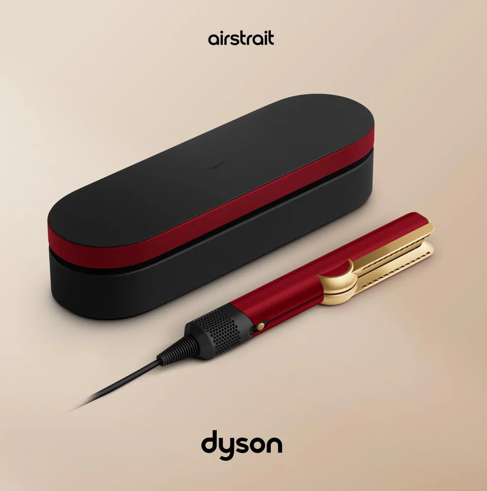 Dyson Airstrait Hair Straightener Red