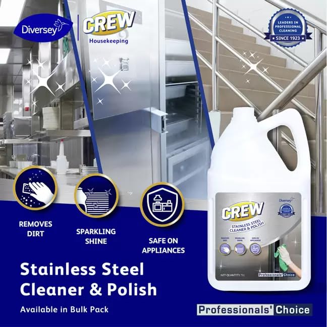 Diversey Crew Stainless Steel Polish - 5 L