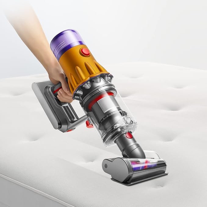 Dyson V12 Detect Slim Cordless Vacuum Cleaner|2 Yr Warranty incl Accidental Damage Protection|Illumination Reveals Hidden dust|LCD Screen and 3 Power Modes|150 Airwatts, 0.35L bin, 60 mins runtime (SD)