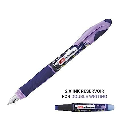 FLAIR Ink Tanker Liquid Ink Fountain Pen Blister Pack | Ergonomic Grip Makes It Easy To Hold | Attractive Design