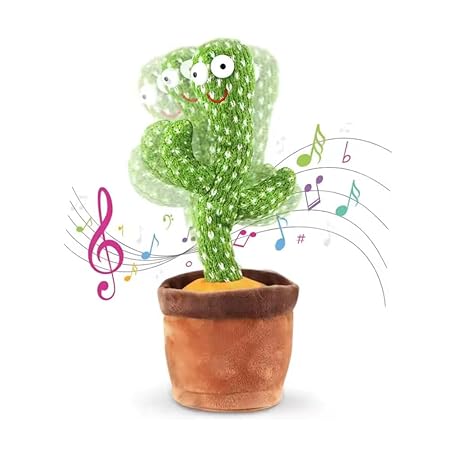 Scoffco Dancing Cactus Can Sing and Dance