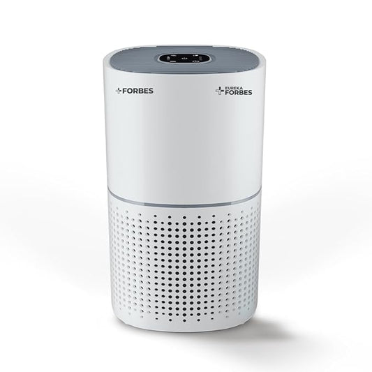 Eureka Forbes 270 Air Purifier for Home |True HEPA H13 Filter & Real-time AQI Indicator |1.5-2 Yrs Filter Life* | Removes 99.97% PM2.5, Dust, Allergens, Bacteria & Pollen| Covers up to 365 Sq.Ft