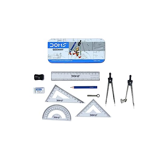 Doms Geommy Mathematical Drawing Instrument Geometry Box