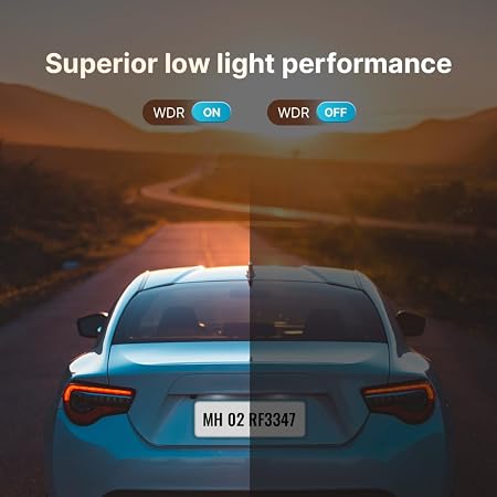 Qubo Car Dash Camera Pro (with GPS Logger) Dash Cam | from Hero Group | Made in India | Full HD 1080p | Wide Angle View | G-Sensor | Wi-Fi | Emergency Recording | Supports Up to 256 GB SD Card (SD)