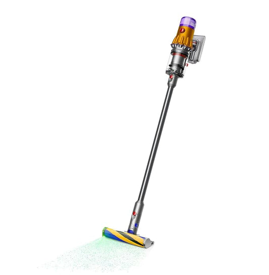 Dyson V12 Detect Slim Cordless Vacuum Cleaner|2 Yr Warranty incl Accidental Damage Protection|Illumination Reveals Hidden dust|LCD Screen and 3 Power Modes|150 Airwatts, 0.35L bin, 60 mins runtime (SD)