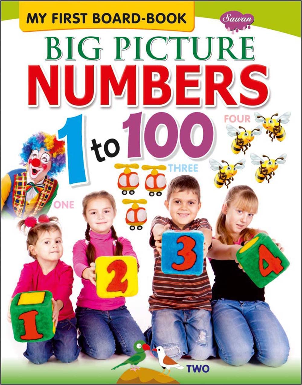 Kamal My First Big Picture Numbers 1 to 100 Board Book