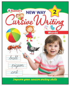 Kamal Cursive English Writing Book Of Words | Smart Books For Smart Kids | Part 2