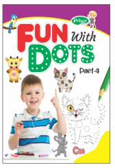 Dot to Dot Activity books | Set of 4 books |  Book For Children | English, Hardcover, Kamal |