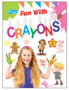 Kamal Crayons Colouring Books For Kids | Smart Books For Smart Kids | Paperback, Kamal Book Depot | Set of 8 Books