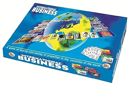 EKTA Plastic and Paper International Business Family Board Game (Multicolour),for-All Ages, Big Kid