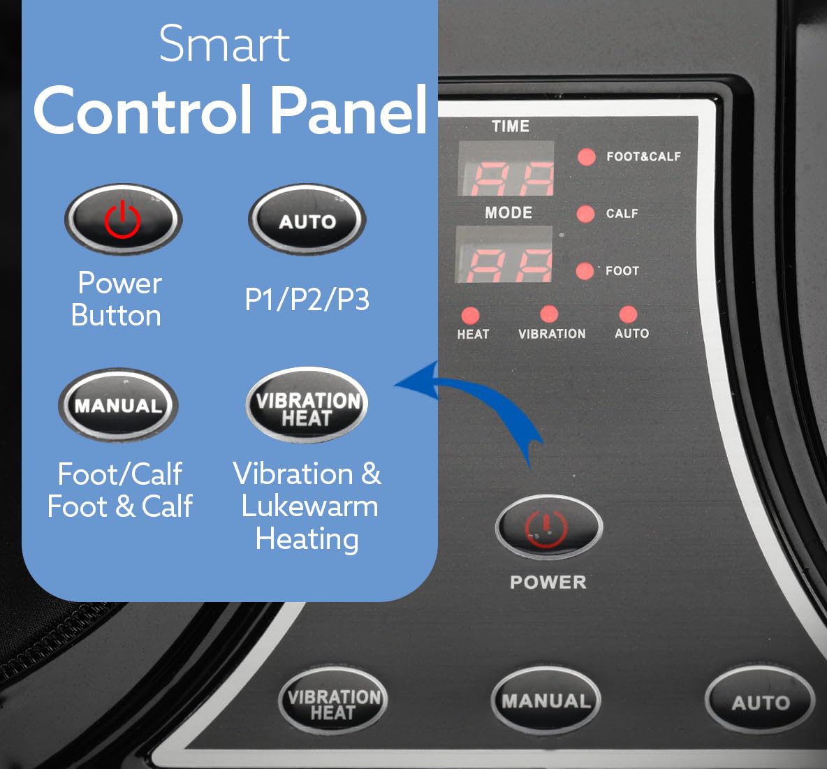 AGARO Rejoice Foot, Calf and Leg Massager 