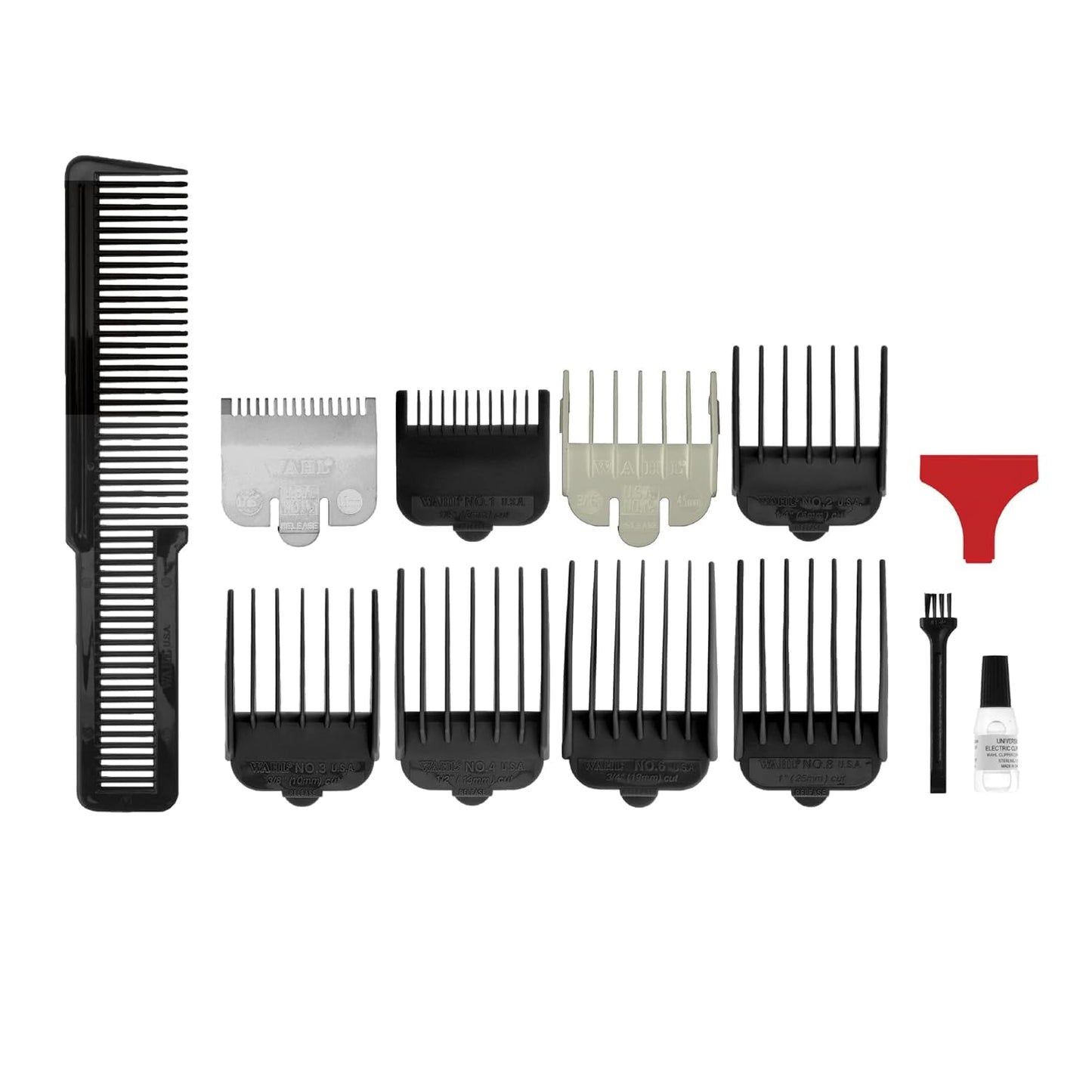 Wahl India 08148-324 Cord/Cordless India Professional Magic Clipper; 0.5-1.2 mm cutting lengths; 90 minute run time; Maroon