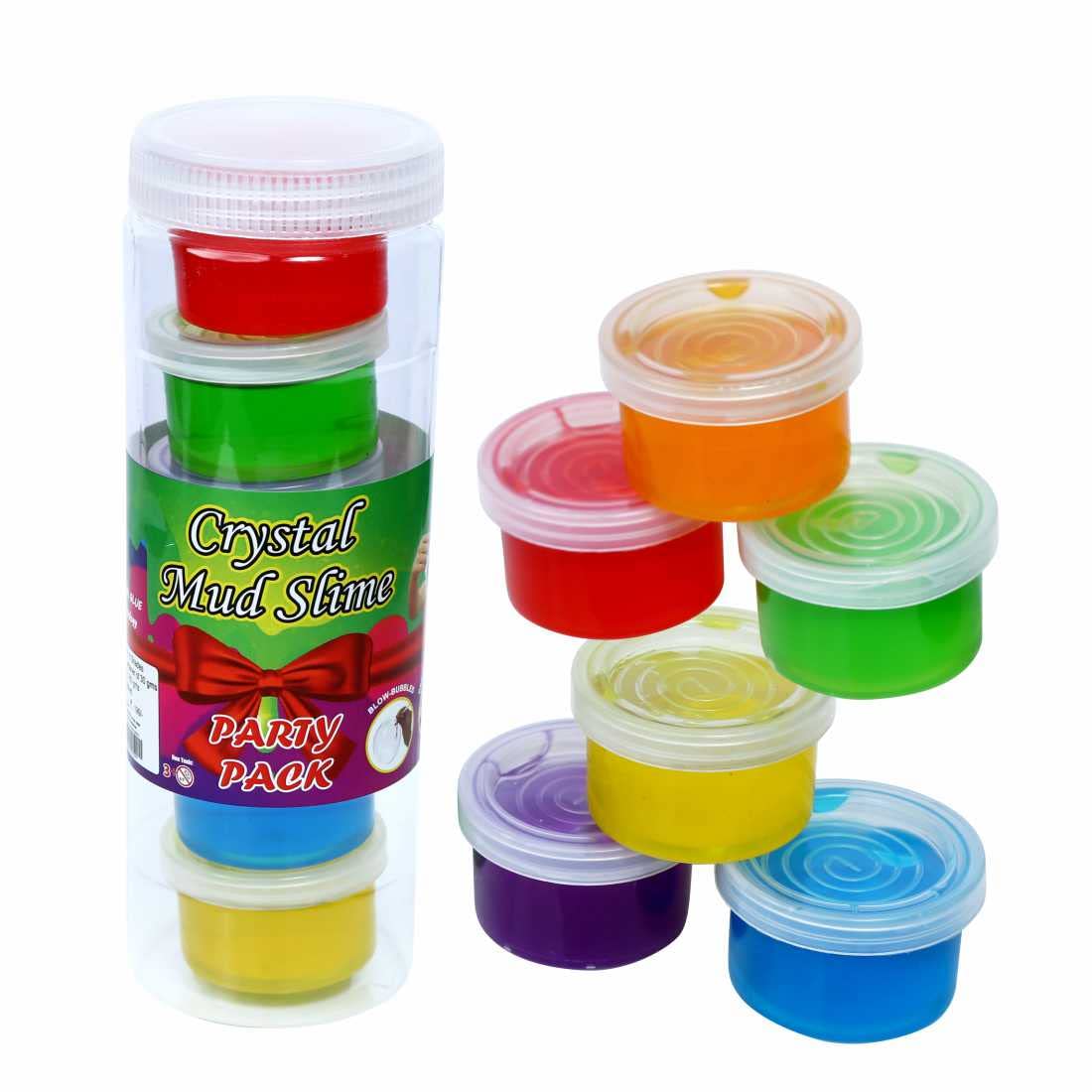 ART & CRAFT Pack of Slime (Crystal Mud Slime) Clay jel Jelly Putty mud Toy kit Set Toys for Girls Boys Kids Bottle Slime