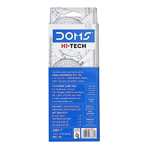 DOMS Hi-Tech Mathematical Instruments Set