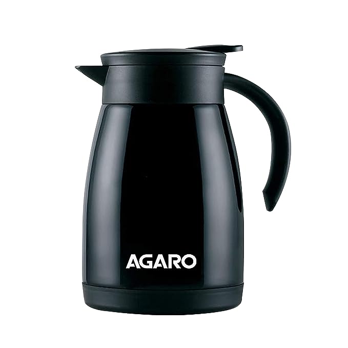 AGARO Esteem Teapot Flask 1000ml Black