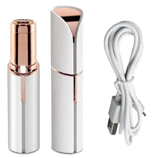 BLACK OLIVE® Facial Hair Remover Machine For Women - Face, Chin, Cheek, Eyebrow, Upper Lip Hair Remover for Women, USB RECHARGEABLE Epilator Machine for Women