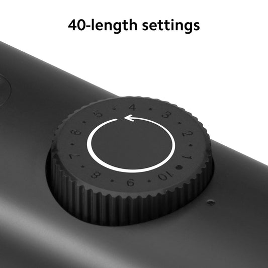 MI Xiaomi Beard Trimmer 2C With High Precision Trimming | 2 Beard Comb | USB Type-C | Fast Charging | 0.5mm Precision | 40 Length Settings | 90 Min Run Time, Black