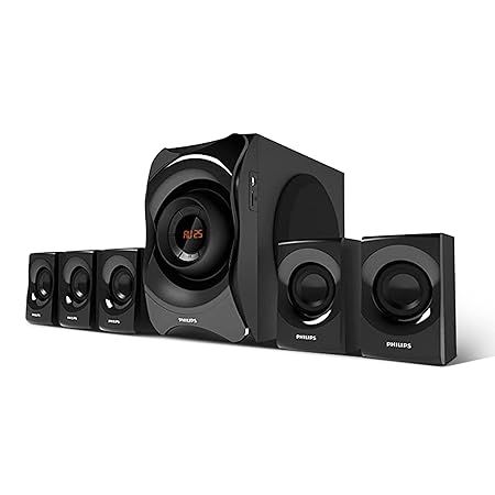 Scoffco PHILIPS Audio SPA8000B/94 5.1 Channel 120W