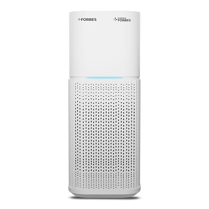 Eureka Forbes Air Purifier 355 With True Hepa H13 Filter & Surround 360° Air Technology|Removes 99.97% Dust & Particulate Matter|4-Stage Purification In 10 Mins|Covers 480 Sq. Ft.|Convenient,White