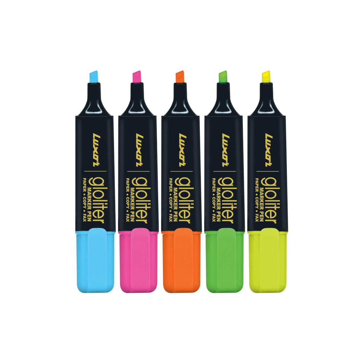 Luxor 886 N Highlighters - Set of 5