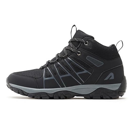 Boldfit Trekking Shoes for Man Outdoor high Neck ShoAnti Skid Trekking Boots Water Repellent, Outlander (ASL)