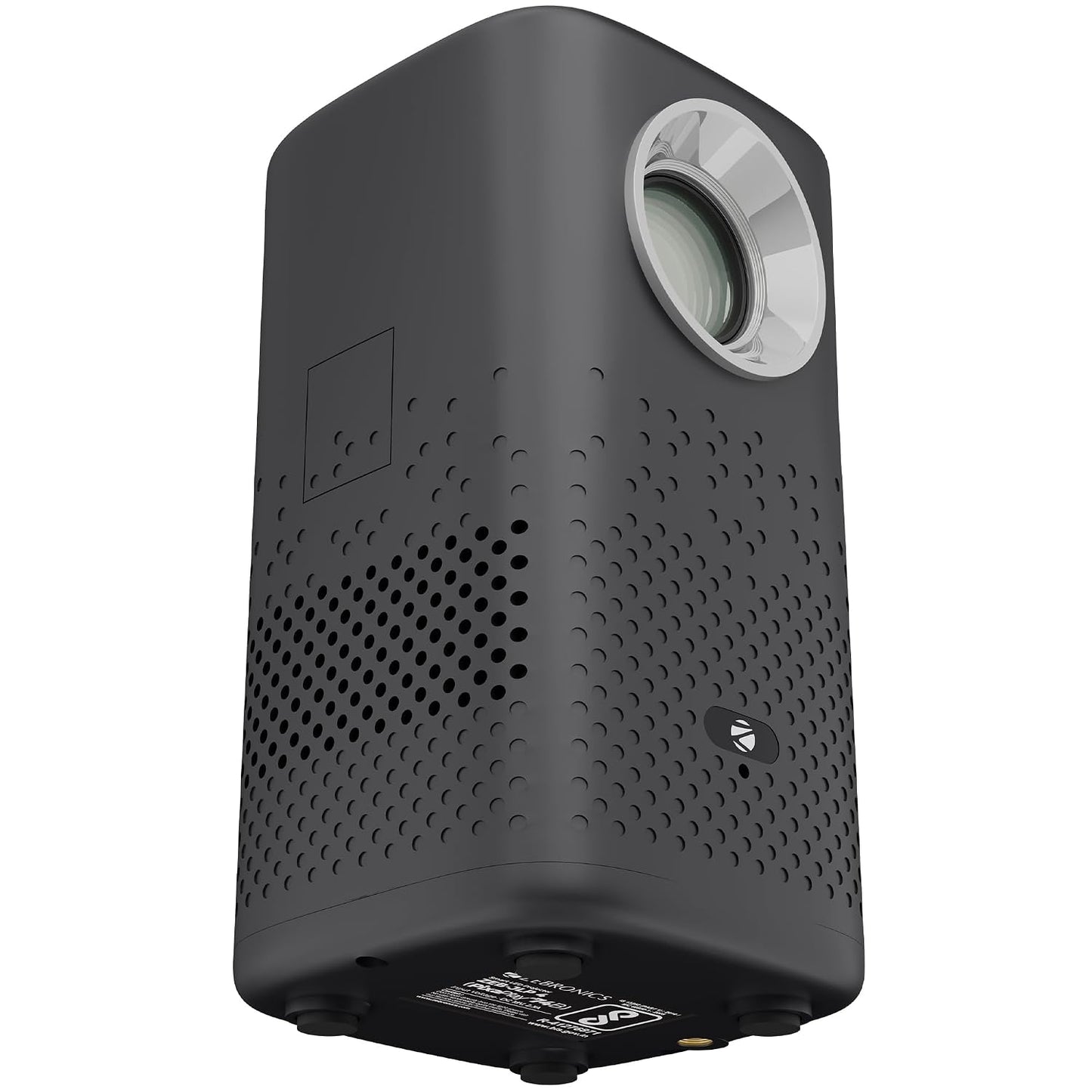 Zebronics Android Portable Smart Projector, 1080p Support, 3600 Lumens, 150" Screen, OTT Apps (Netflix, Prime), Miracast, WiFi, BT, HDMI, Built-in Battery, 2hr Playtime (TS)
