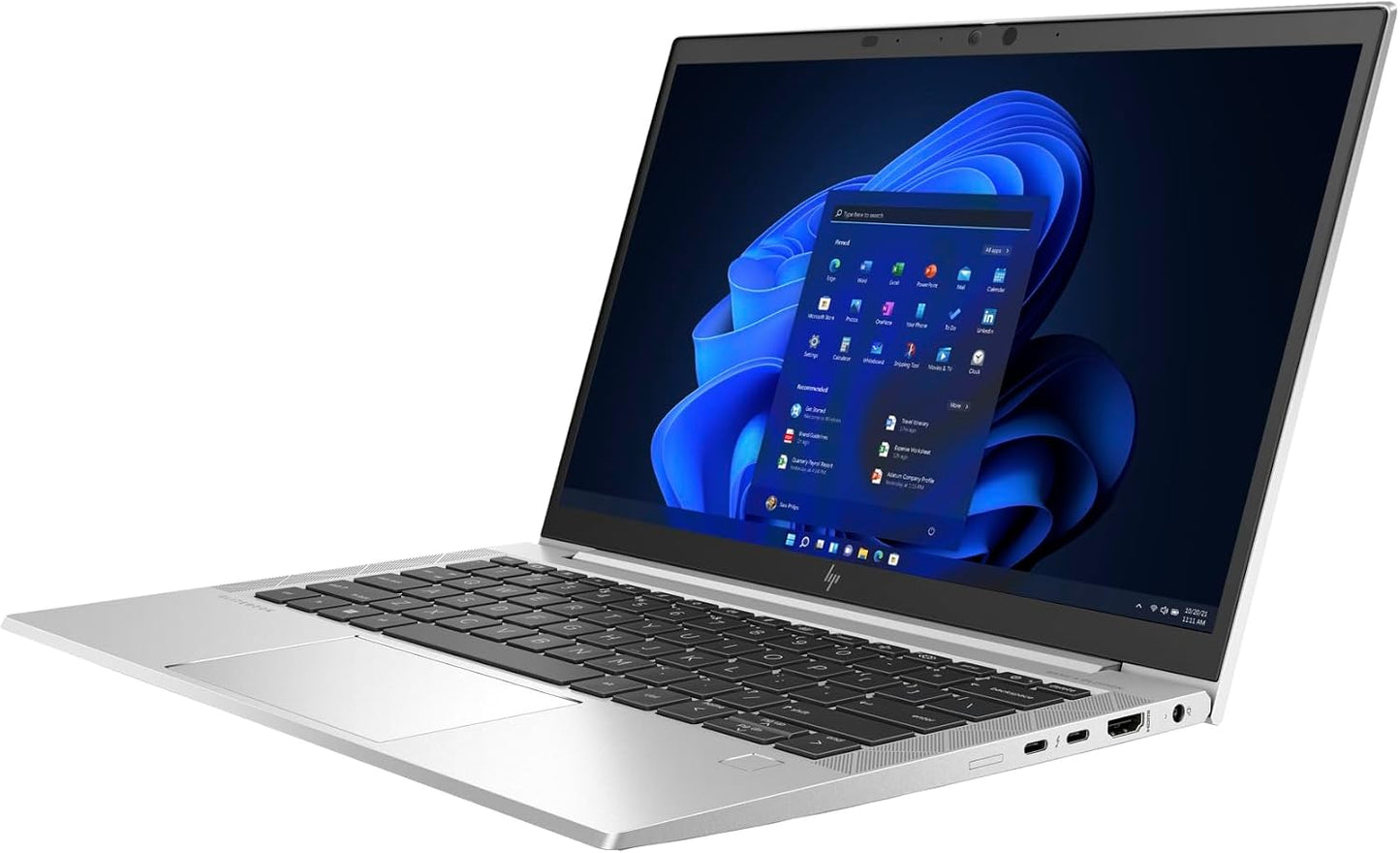 HP EliteBook 830 G8 Refurbished Laptop, Intel Core i5 11th Gen, 8GB RAM, 256GB SSD, 13.3" FHD, Windows 11, 1 Year Warranty  (LPK)