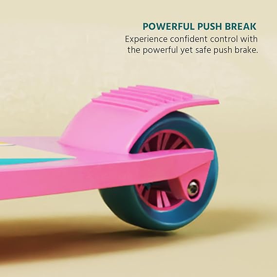 Lifelong LLKS03 Foldable Kick Skating Cycle| Skate Scooter for Kids(Max User Weight: 50Kg) Kids Scooter (ASL)